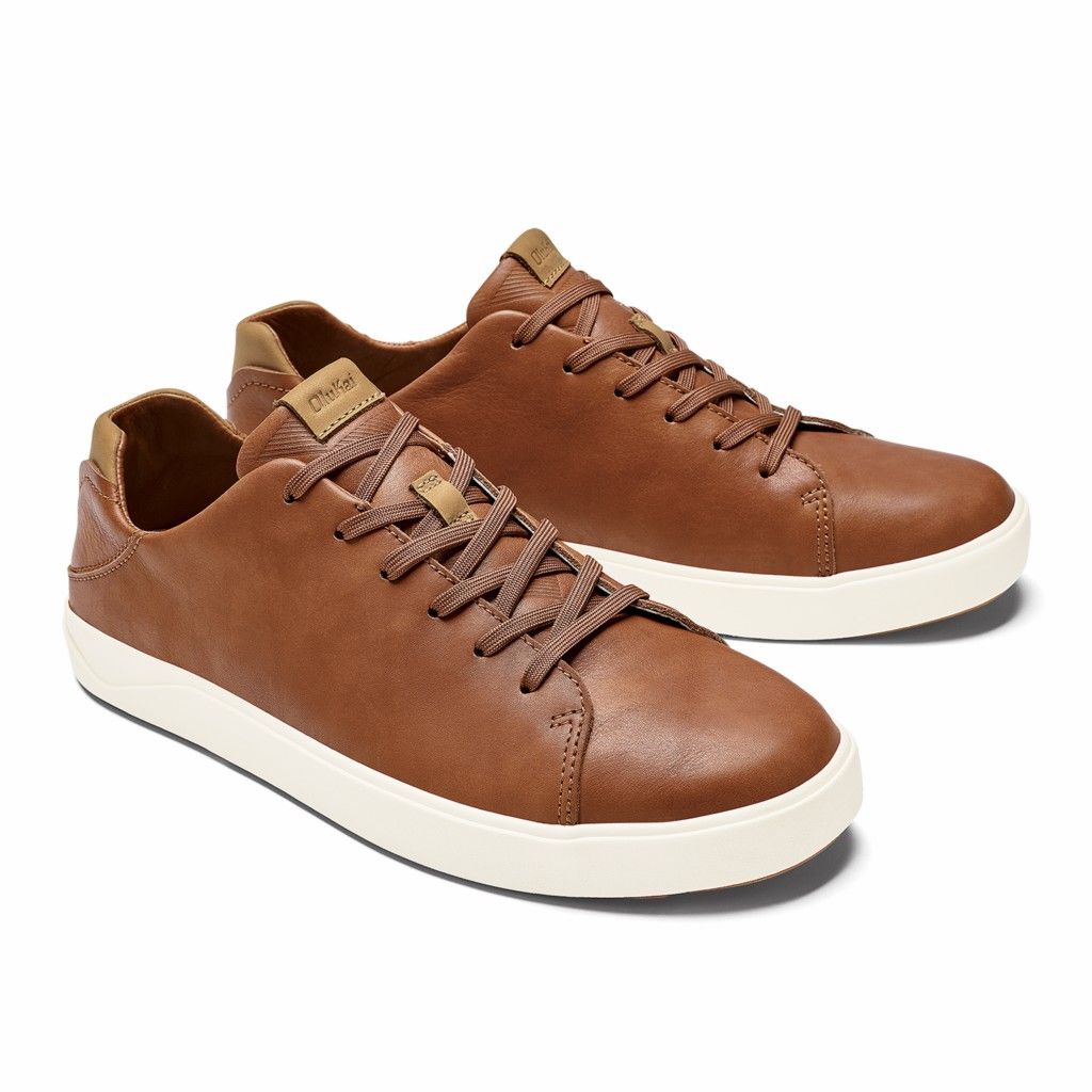 Olukai Men's Lae ahi LI Ili Sneaker - Fox US125-874